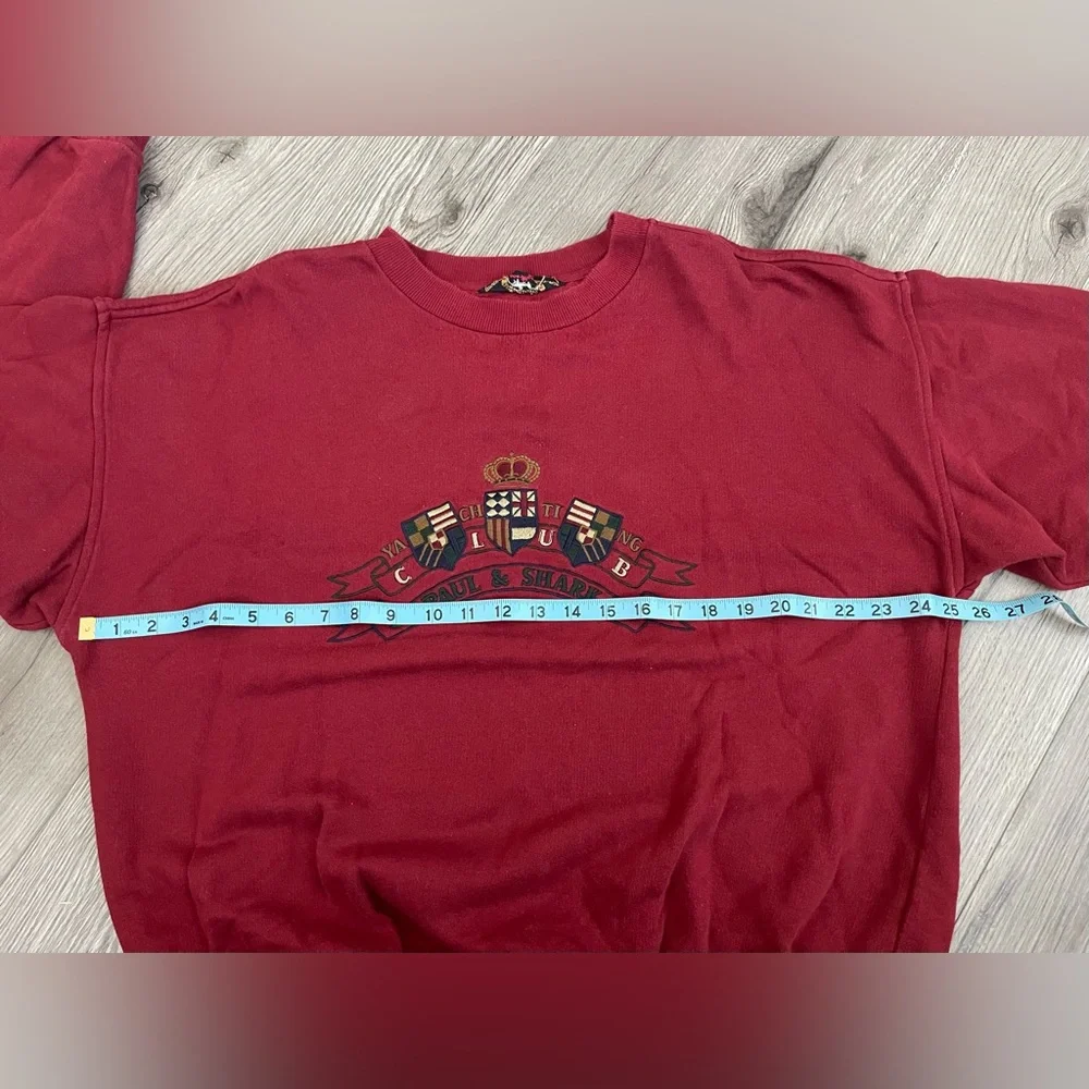 Vintage Paul & Shark Yachting Sweatshirt W/ Embroidered Logo Size XL RARE Italy - Picture 10 of 11